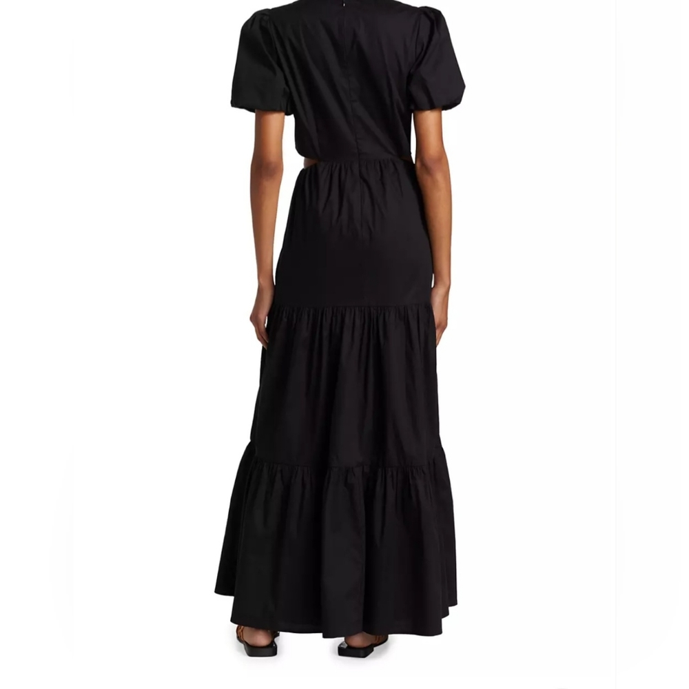 NWT Wayf Plaza Cutout TieredMaxi Dress, Small - Picture 4 of 11
